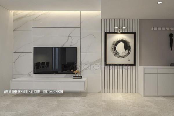  Đá ốp vách phòng khách - MS004